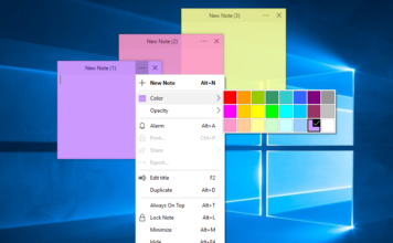 Simple Sticky Notes helps productivity by placing notes on your desktop