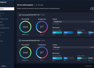 Samsung Magician is a great tool to check the health of your hard drive