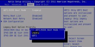 How to tell if your computer is in Legacy mode or UEFI mode