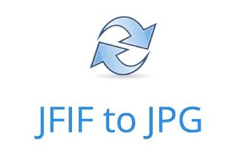 How to convert JFIF to JPEG